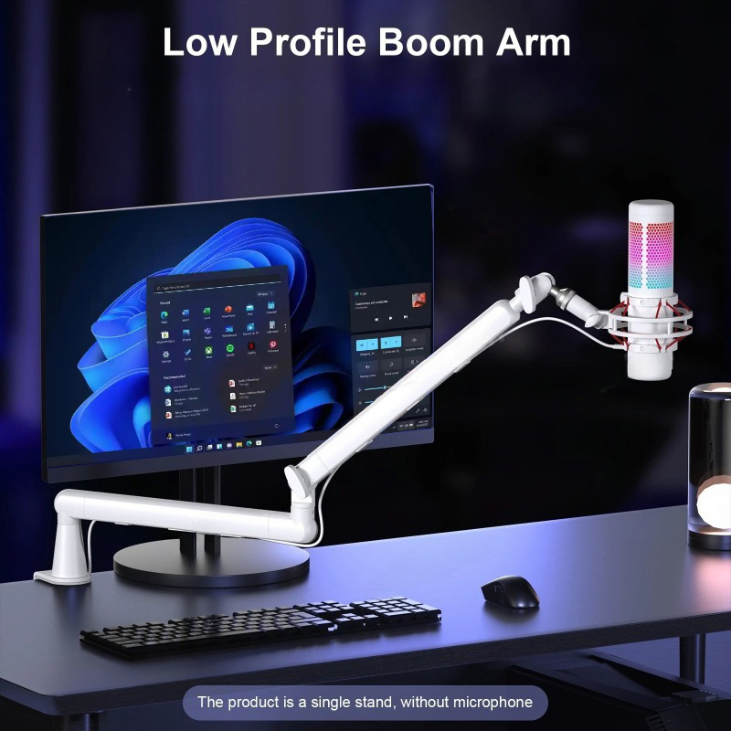 Desk Setup Blue - Рычаг микрофонной стрелы, низкопрофильная микрофонная стойка