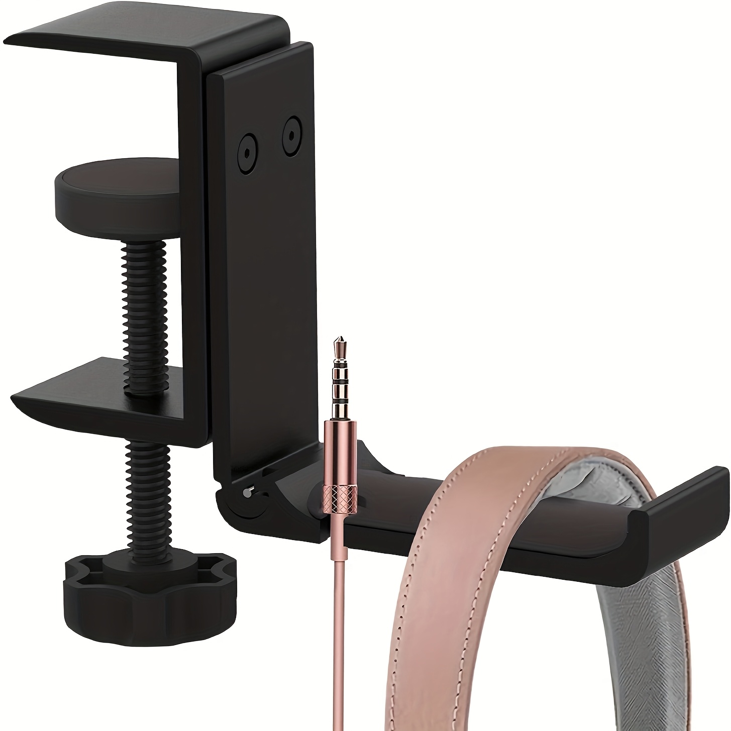 Desk Setup Desk - Цельноалюминиевый складной держатель для наушников под