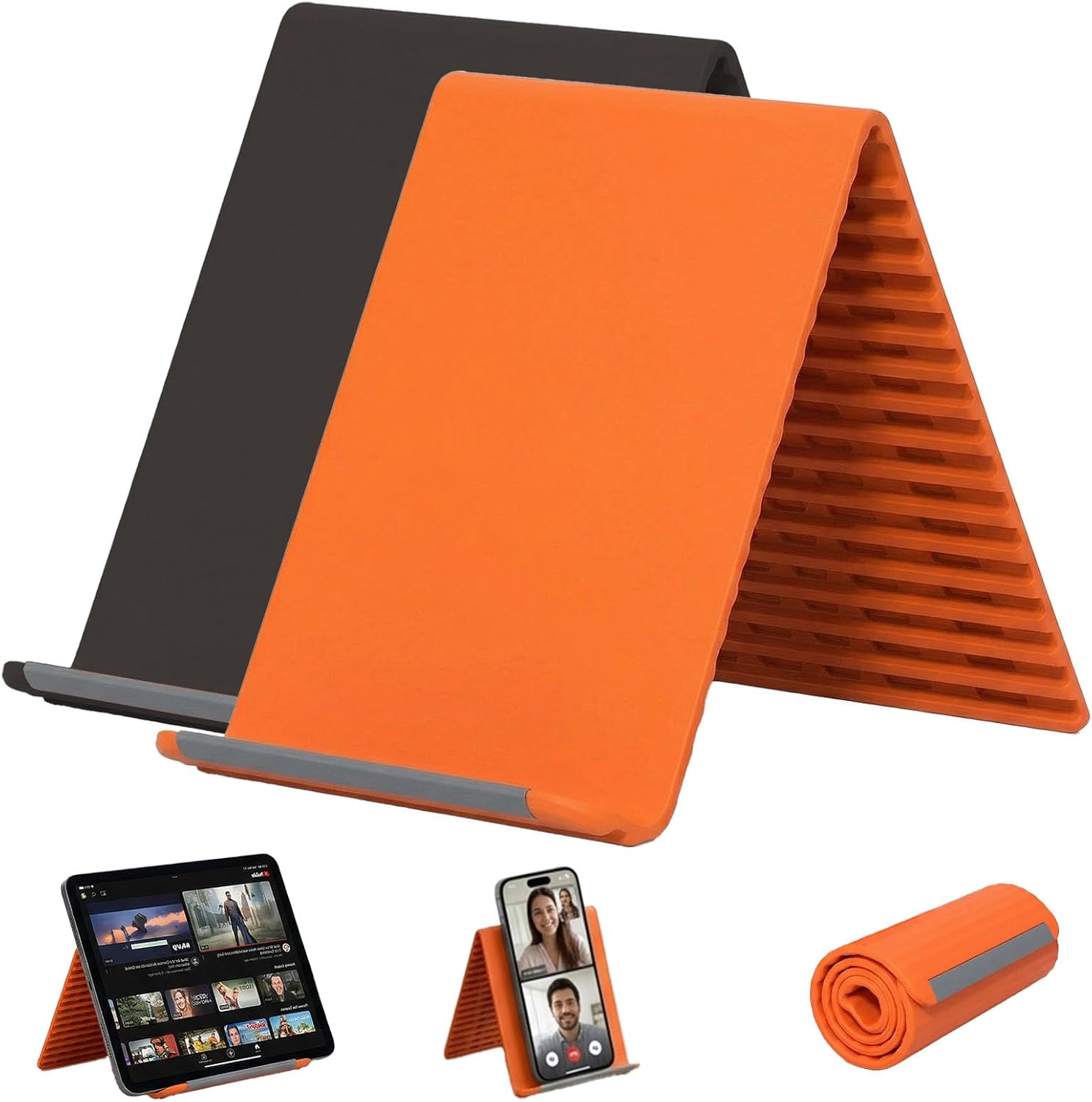 Desk Setup Stand - Портативный силиконовый держатель для мобильного телефона,