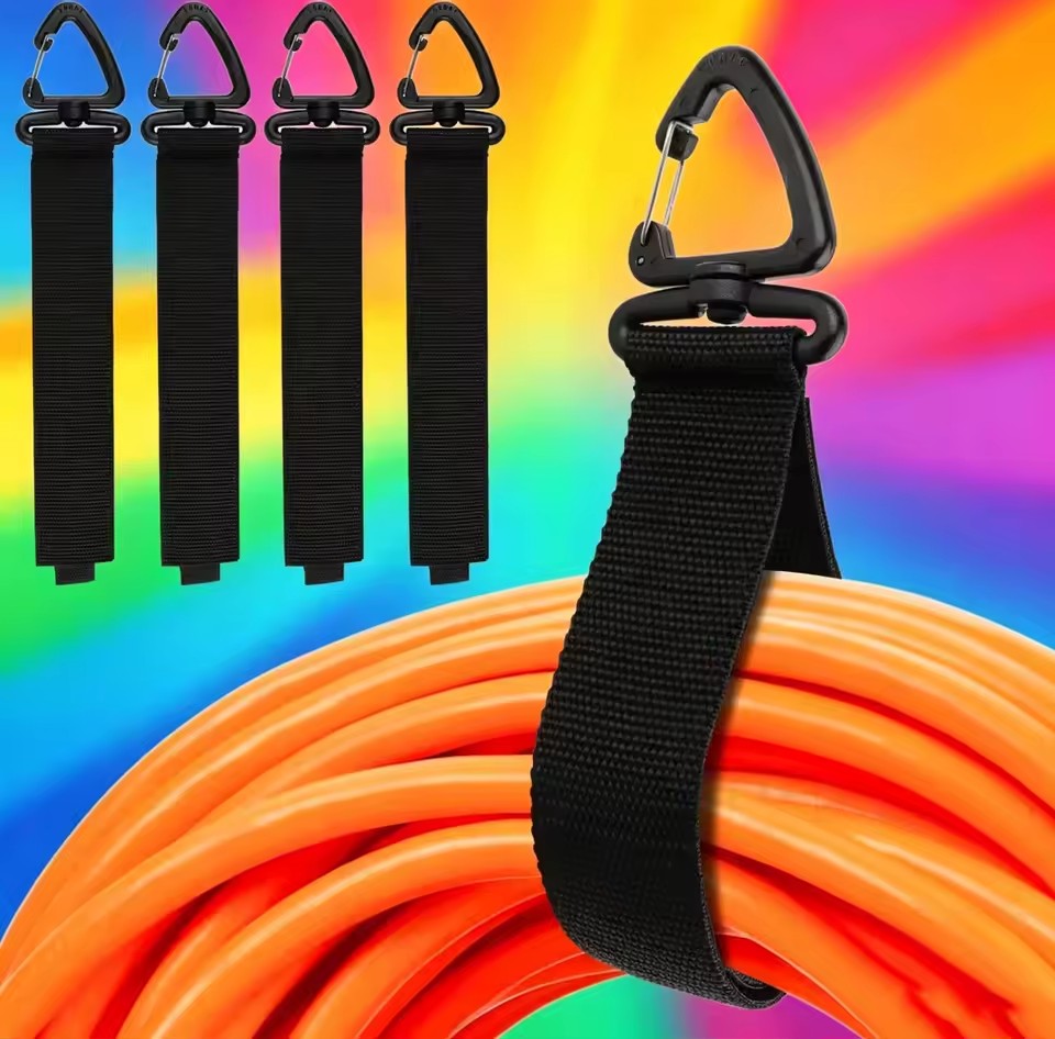 Desk Setup Cable Management - Органайзер для кабелей с поворотной пряжкой,