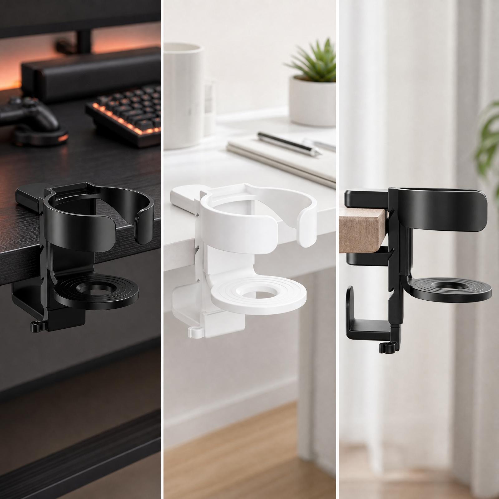 Desk Setup Shelf - Настольная подставка для наушников с держателем