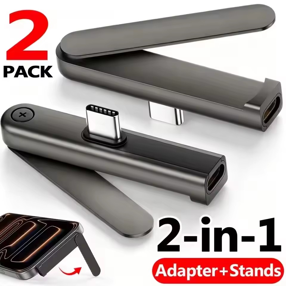 Desk Setup Stand - 2/1 шт. Портативный складной адаптер USB-C