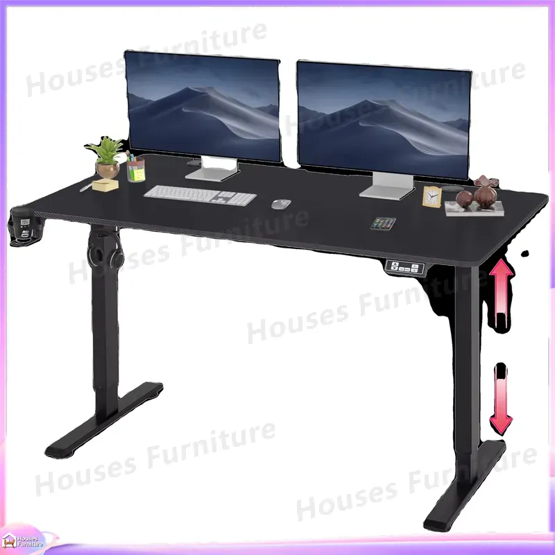Desk Setup Pc And Laptop - Большой игровой компьютерный стол с RGB