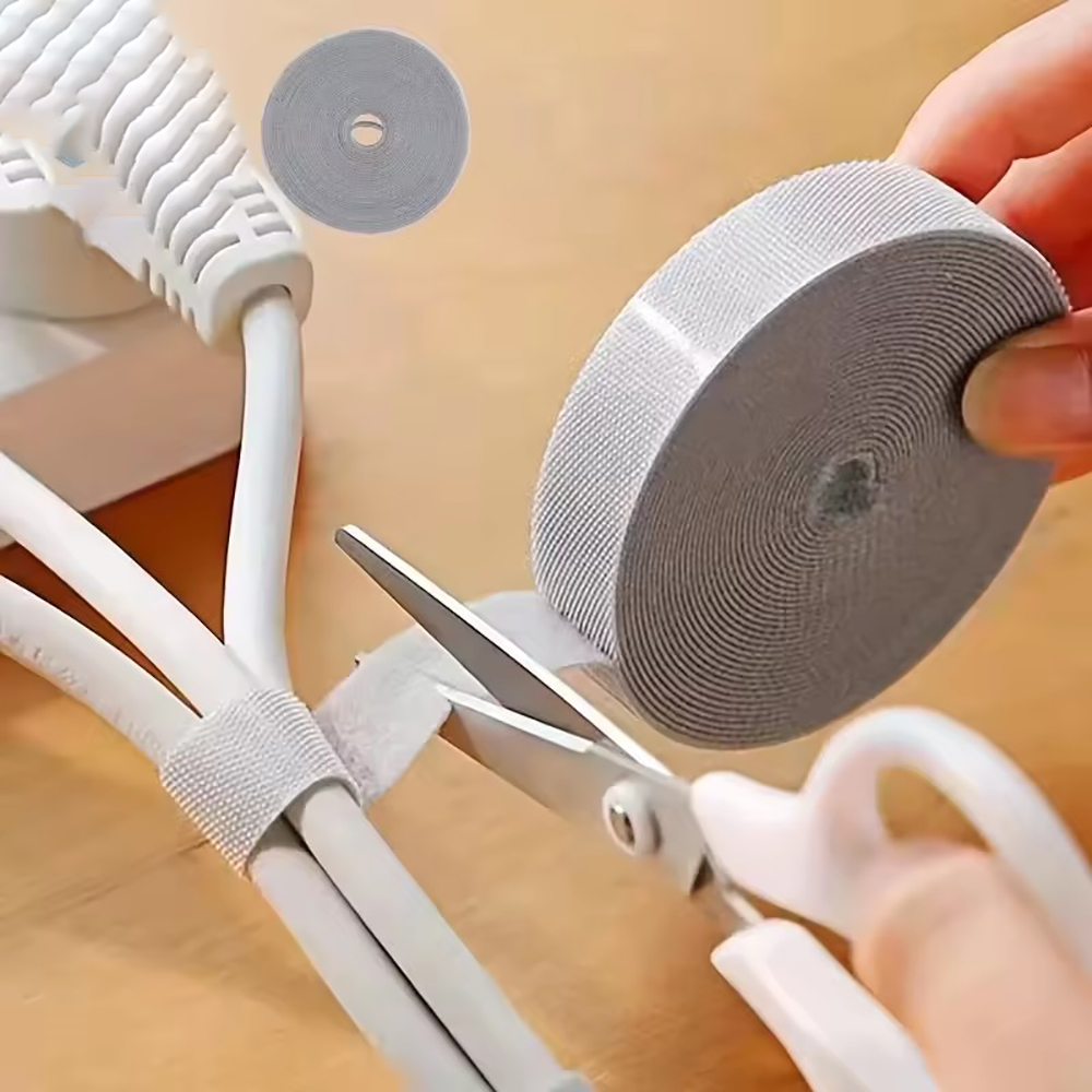 Desk Setup Cable Management - Органайзер для кабелей, 1 шт., лента-фиксатор