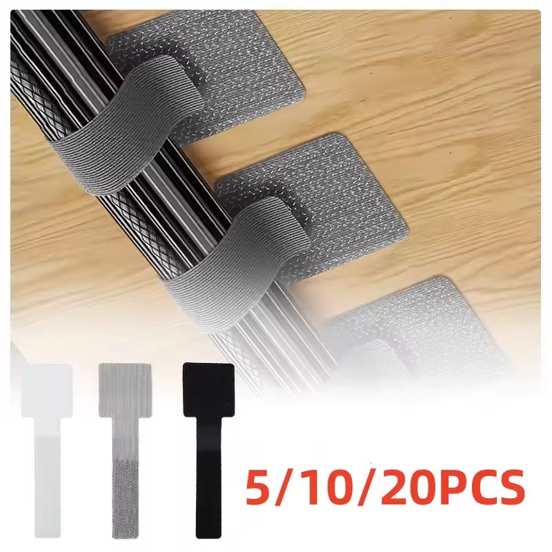 20/10/5 шт. съемные кабельные  – обзор и цена Desk Setup Cable Management