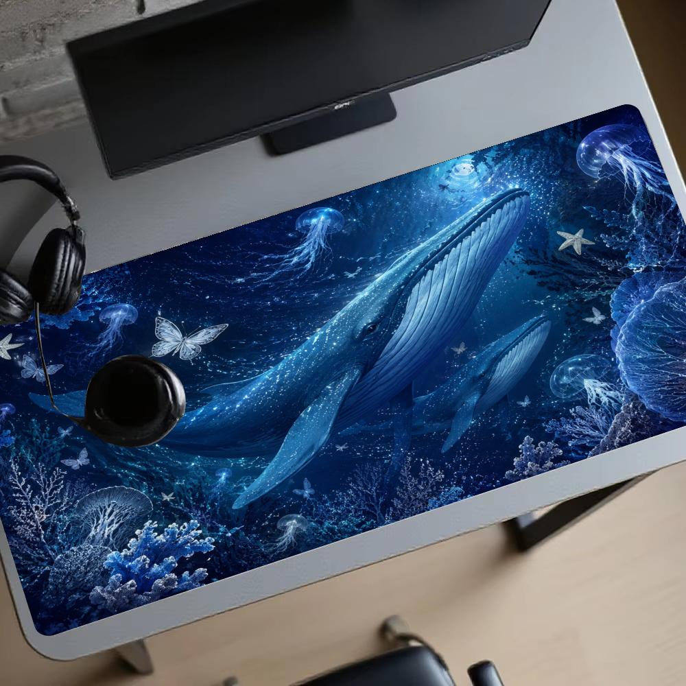Игровой коврик для мыши Inters – обзор и цена Desk Setup Blue