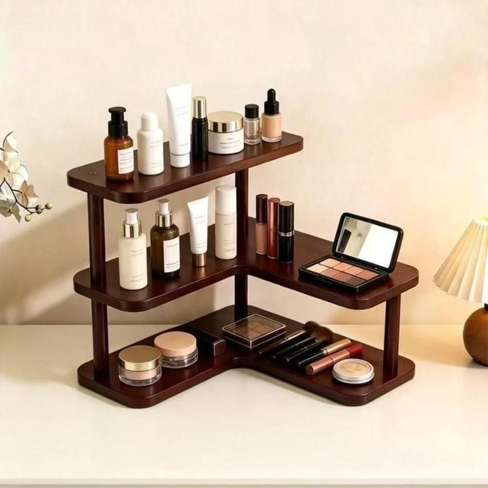 Многоярусная угловая настольна – обзор и цена Desk Setup Shelf