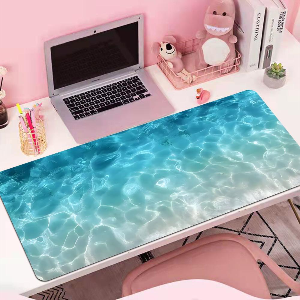 Большой нескользящий резиновый – обзор и цена Desk Setup Blue