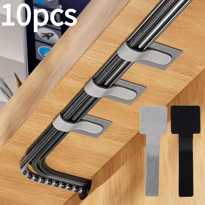 Самоклеящиеся многоразовые орг – обзор и цена Desk Setup Cable Management