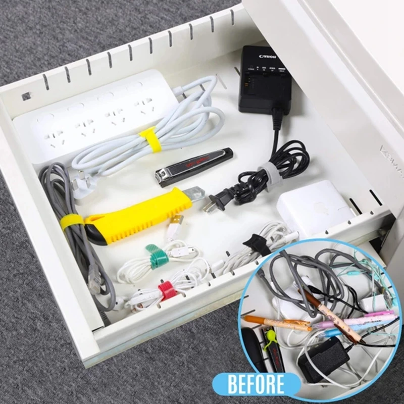 10-50 шт. Многофункциональные  – обзор и цена Desk Setup Cable Management