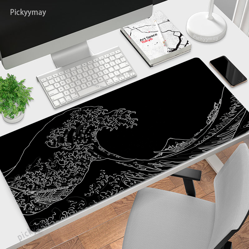 Большой коврик для мыши Japan  – обзор и цена Desk Setup Blue