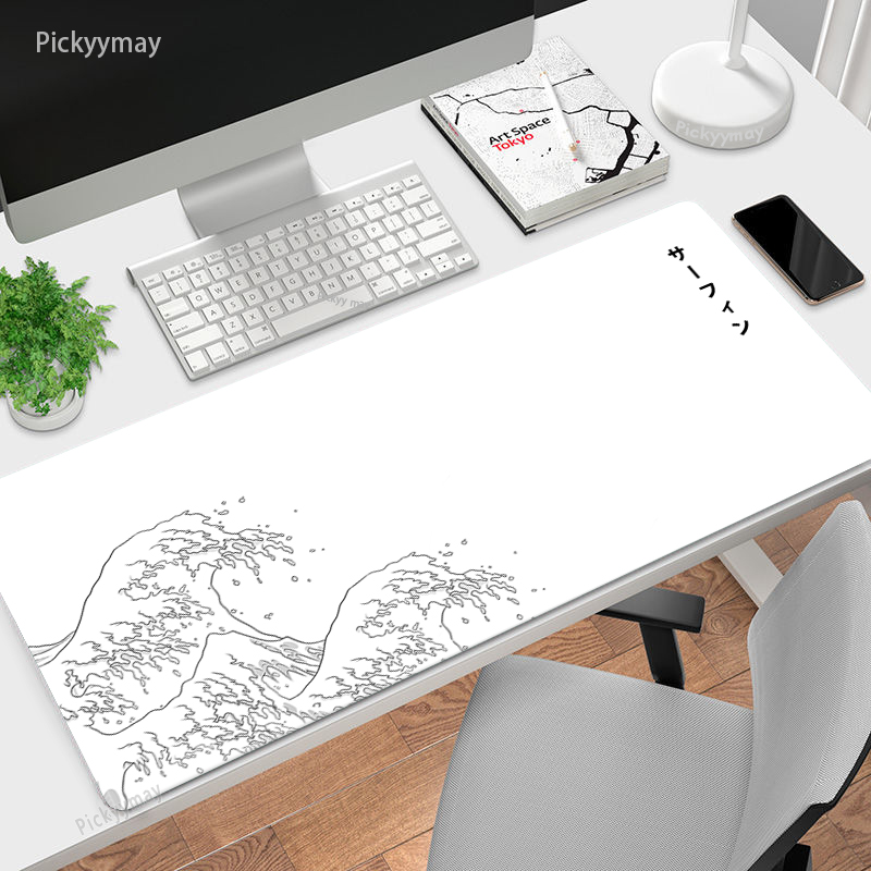 Большой коврик для мыши Japan  – обзор и цена Desk Setup Blue