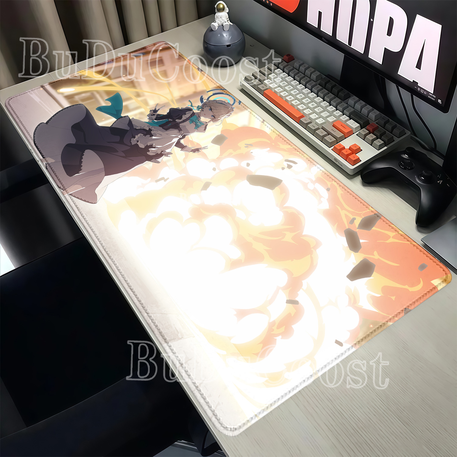 Коврик для мыши Asuma Toki Blu – обзор и цена Desk Setup Blue