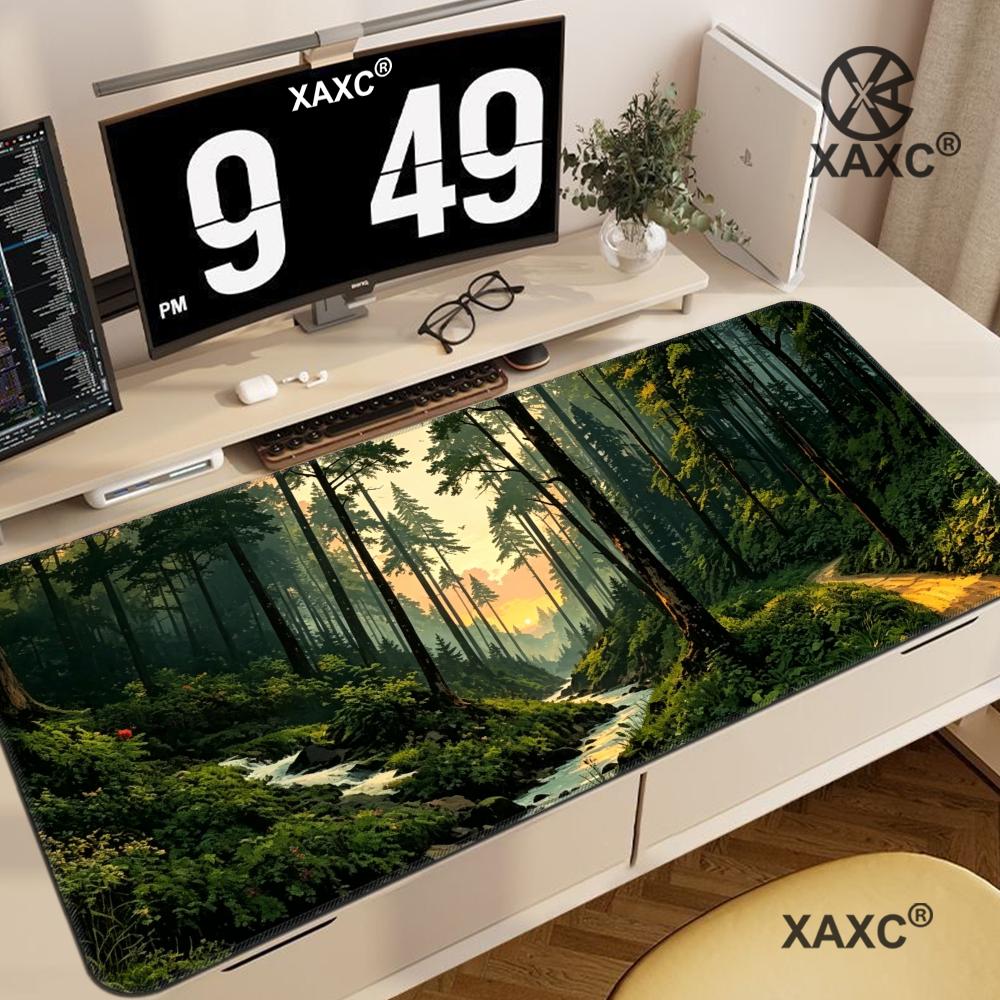 Коврик для мыши Forest Escape  – обзор и цена Desk Setup Natural