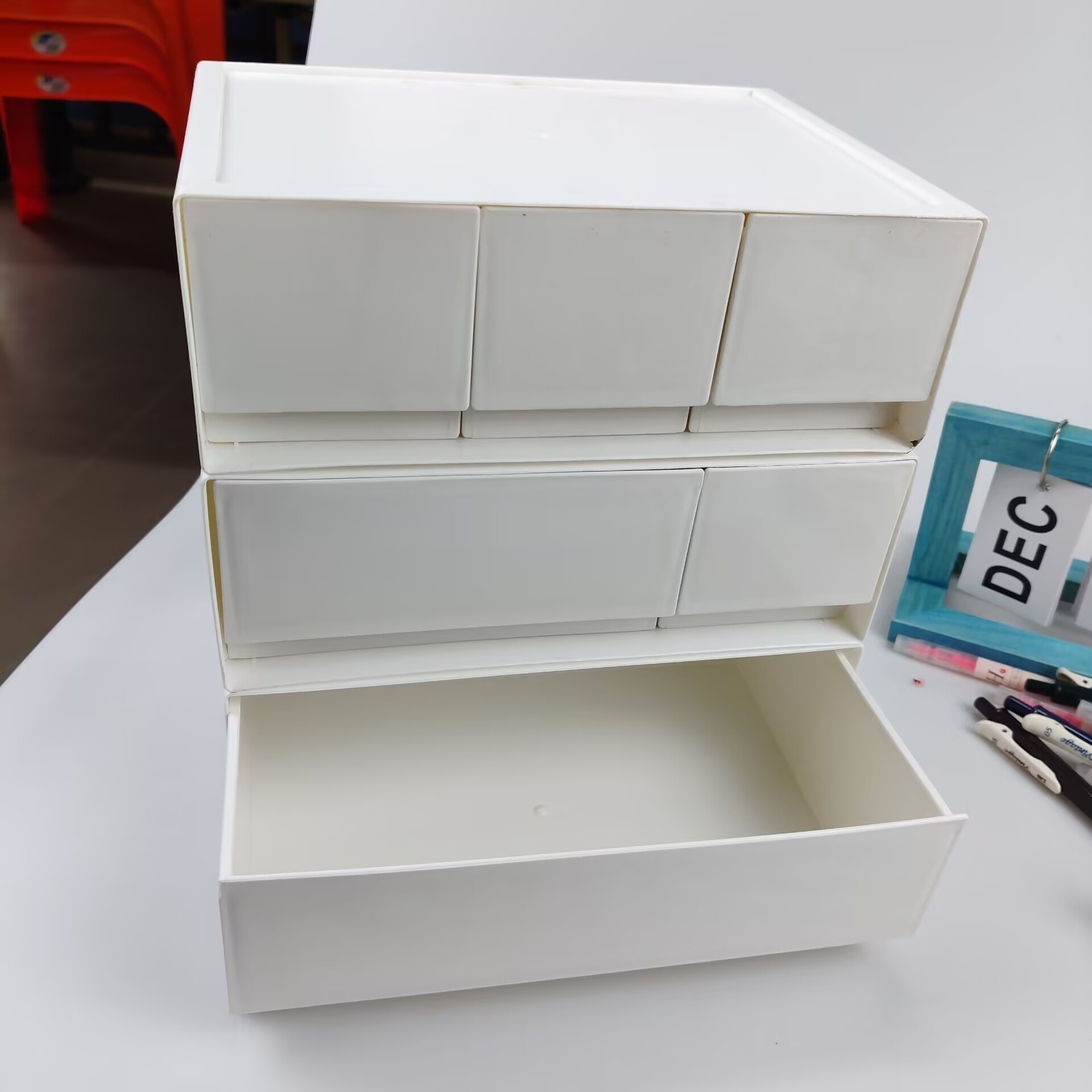 Настольный ящик для хранения,  – обзор и цена Desk Setup Shelf