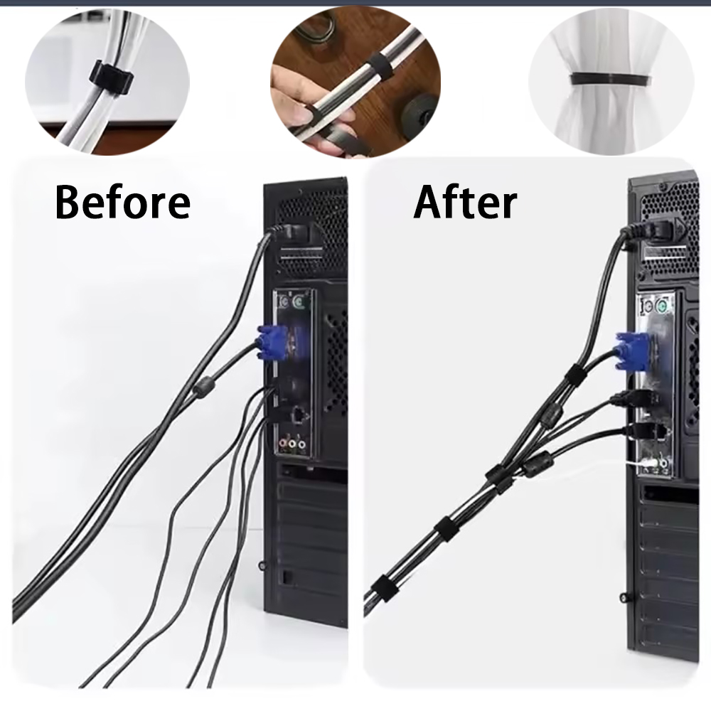 Органайзер для кабелей, 1 шт., – обзор и цена Desk Setup Cable Management